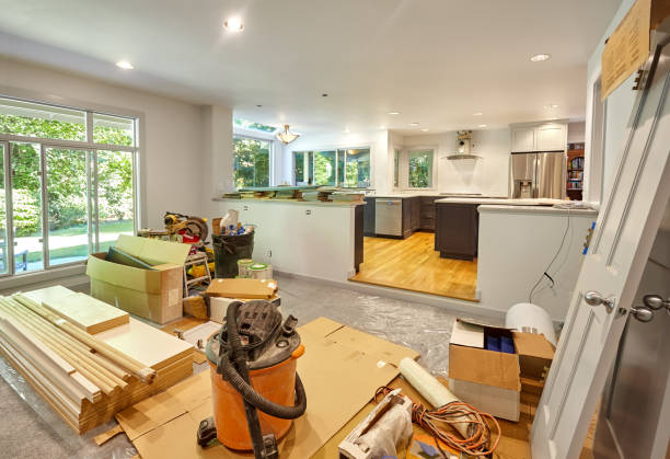 Professional Kitchen Flooring technician working in East Greenville, PA